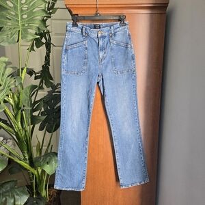J. Crew Women's Boot Cut Jeans in Blue